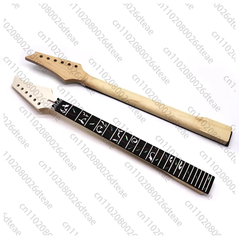 

6-string, 24-fret neck, rose wood electric guitar, double rock neck plus maple