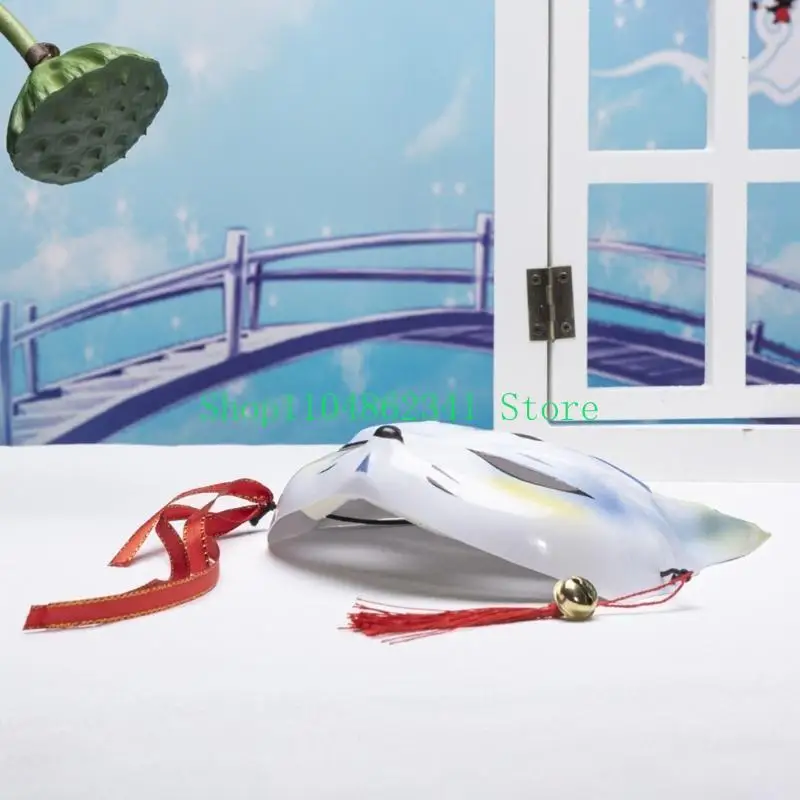 5ASD Masquerade Foxes Mask Halloween Maschera per animali Masquerade Maschera Halloween Accessori per uomini per uomini Donne