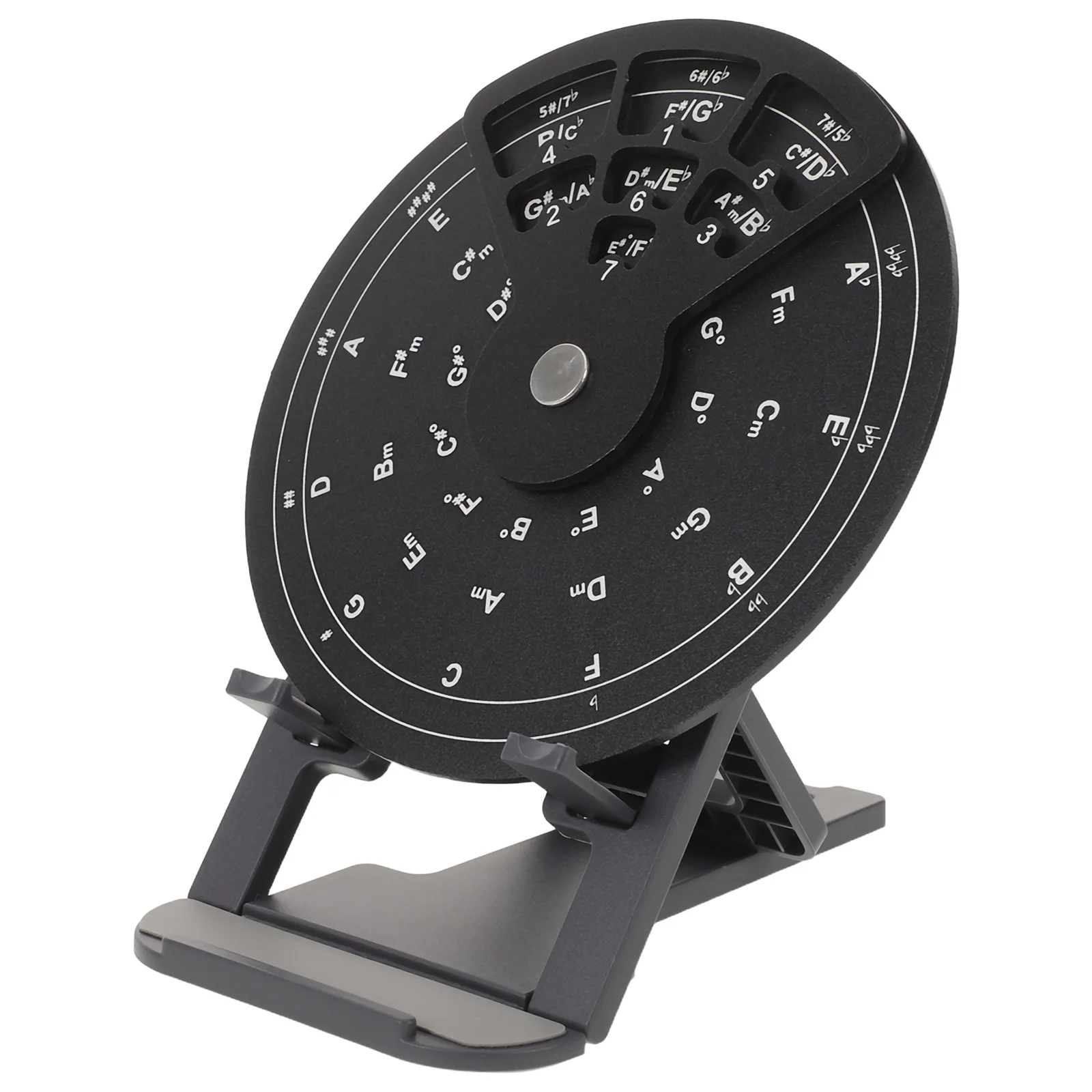 أداة تدريب وتر الجيتار المعدنية ذات العجلات الخامسة، أداة تدريب نظرية الموسيقى المحمولة للمبتدئين من الألومنيوم