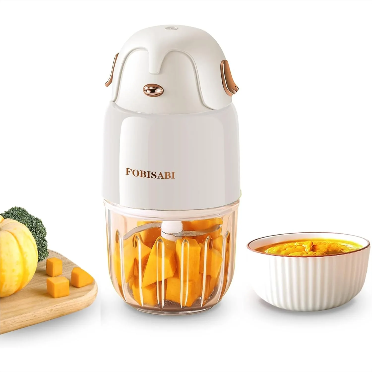Baby Food Maker Blender for Fresh Purees, Fruits, Veggies & Meat - Easy Clean