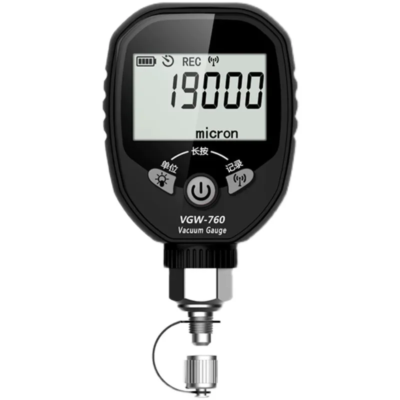 

Wireless Vacuum Gauge VGW-760 Intelligent High-Precision Digital Electronic Refrigerant Vacuum Negative Pressure Gauge