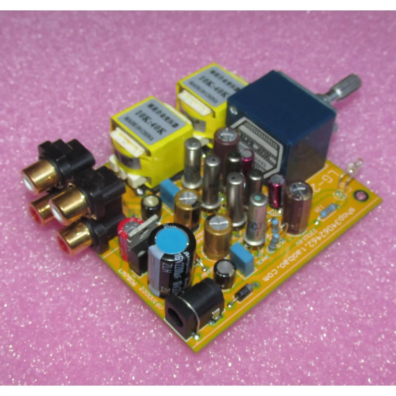 Transformer input germanium tube pre-amplifier board, the tone is warm, mellow, delicate, transparent and vigorous LG218F