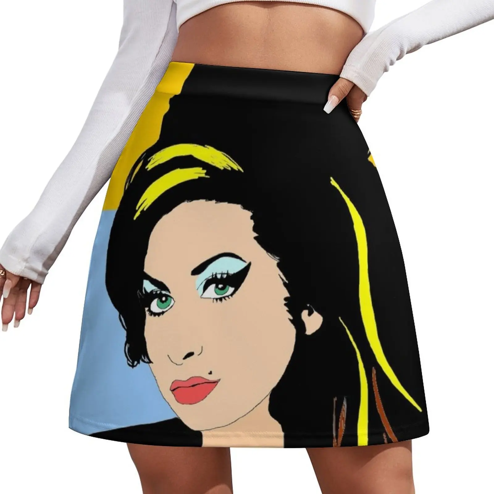 

Мини-юбка AMY COLOUR POP: Корейская люксовая одежда, женские летние юбки, коллекция 2026 года