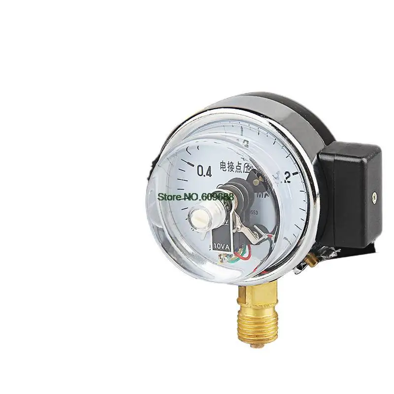 Electric Contact Pressure Gauge YX60 Oil Hydraulic Pneumatic Hydraulic Contactor Contact 10VA Upper And Lower Limits Switch