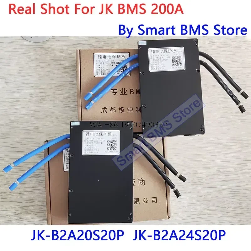 wmwmnu Active Equalizer Balancer JK Smart BMS for Lithium Ion Battery Pack Residential