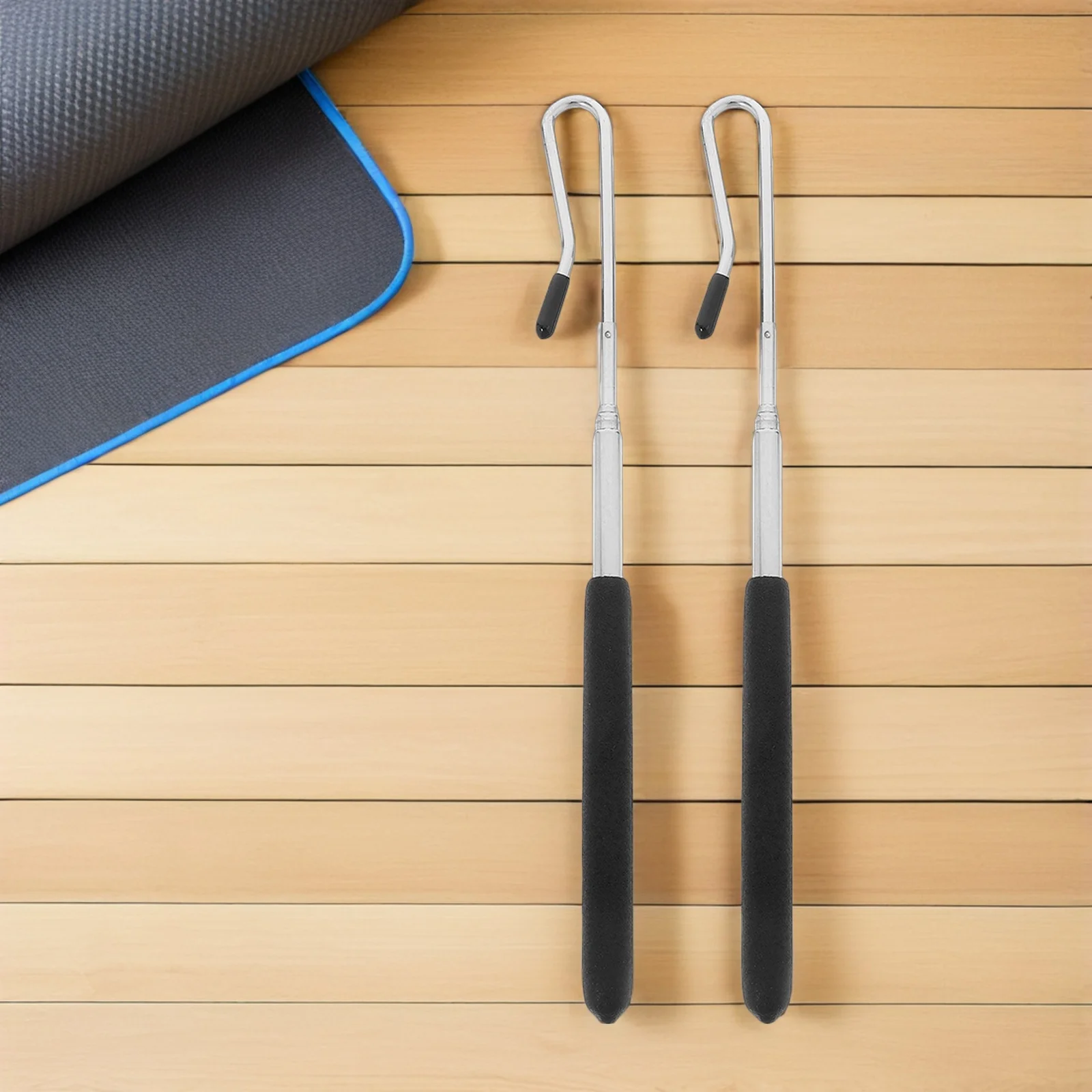 5 stuks handpop controlestaven verstelbare metalen stokken voor kleine grote armlichaamspoppetten