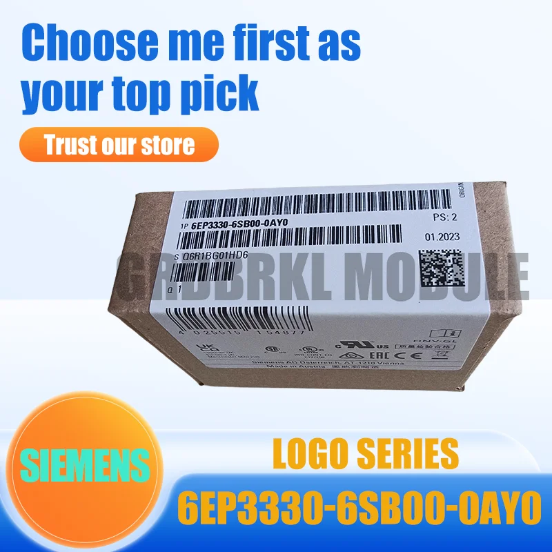 

Brand New Original SIEMENS 6EP3330-6SB00-0AY0 6EP3 330-6SB00-0AY0 LOGO! Power supply