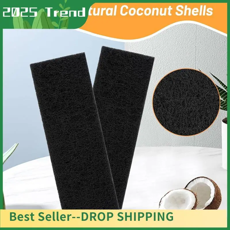 AD33 HOT 5 Pcs Ceiling Fan Filter Set Kit - Coconut Shell Carbon Air Filters Set Filters For Fan Blades, Easy Install, Keep Air