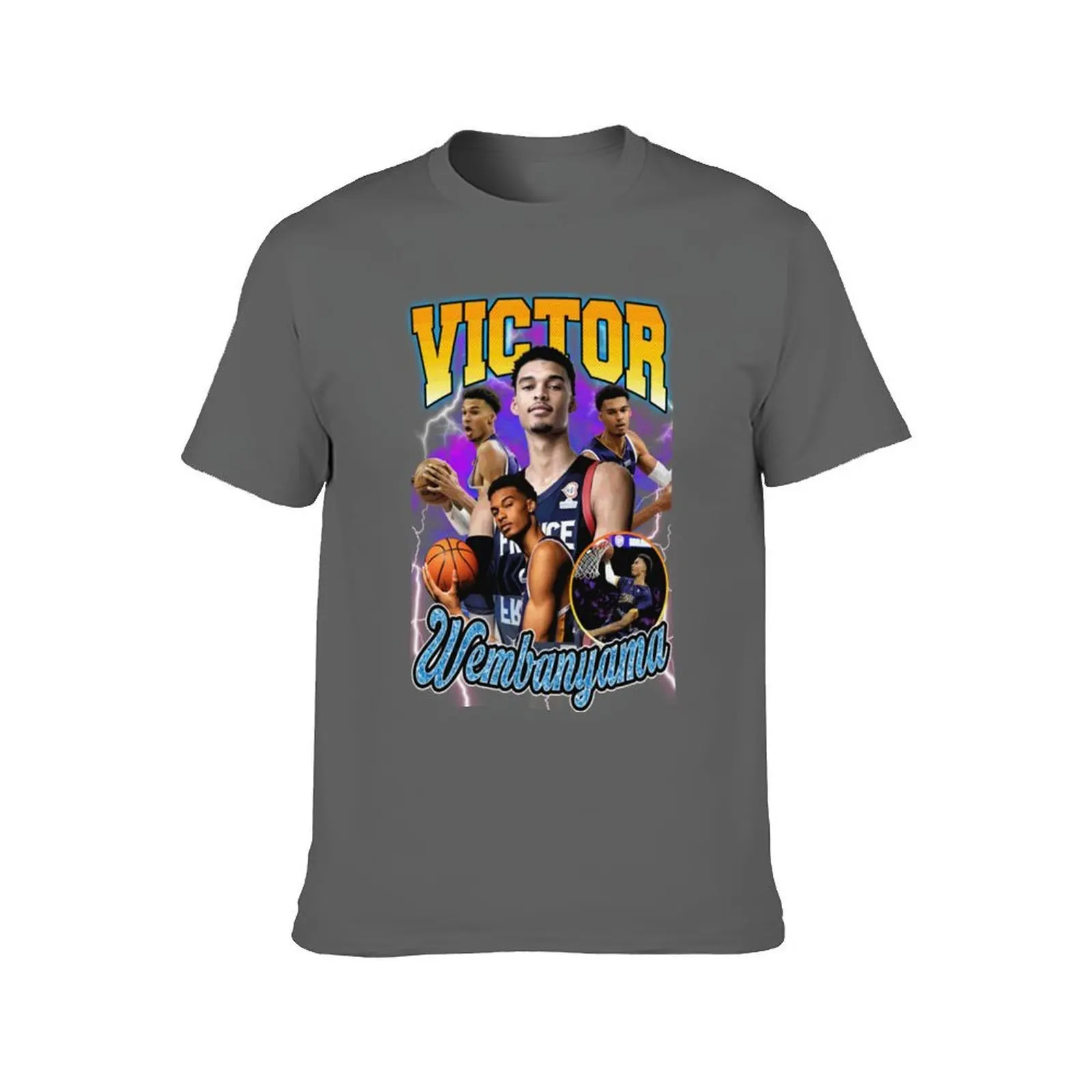 Wembanyama Victor shirt T-Shirt anime t shirts for man t shirts cotton 100% T-Shirt