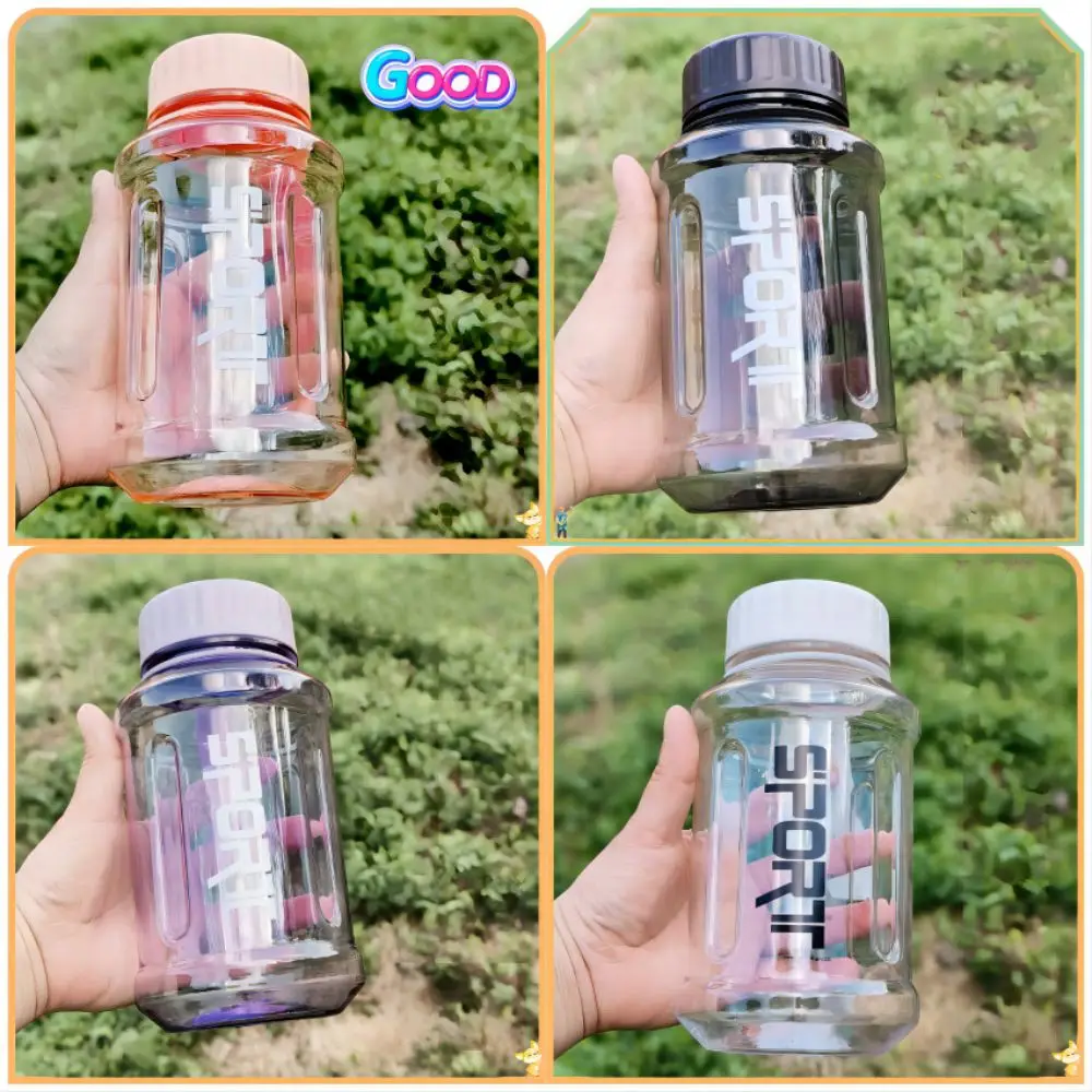 850/1300ml Sports Water Cup Graduated Transparent Fitness Water Bottle Large Capacity Portable Fitness Drinking Bottle Camping