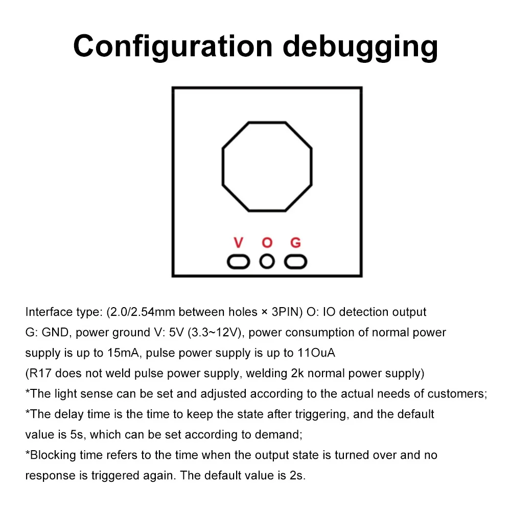 LD1020 10G Intelligente Menselijk Magnetron Radar Sensing Module Low Power Micro Motion Intelligente Perceptie Sensor