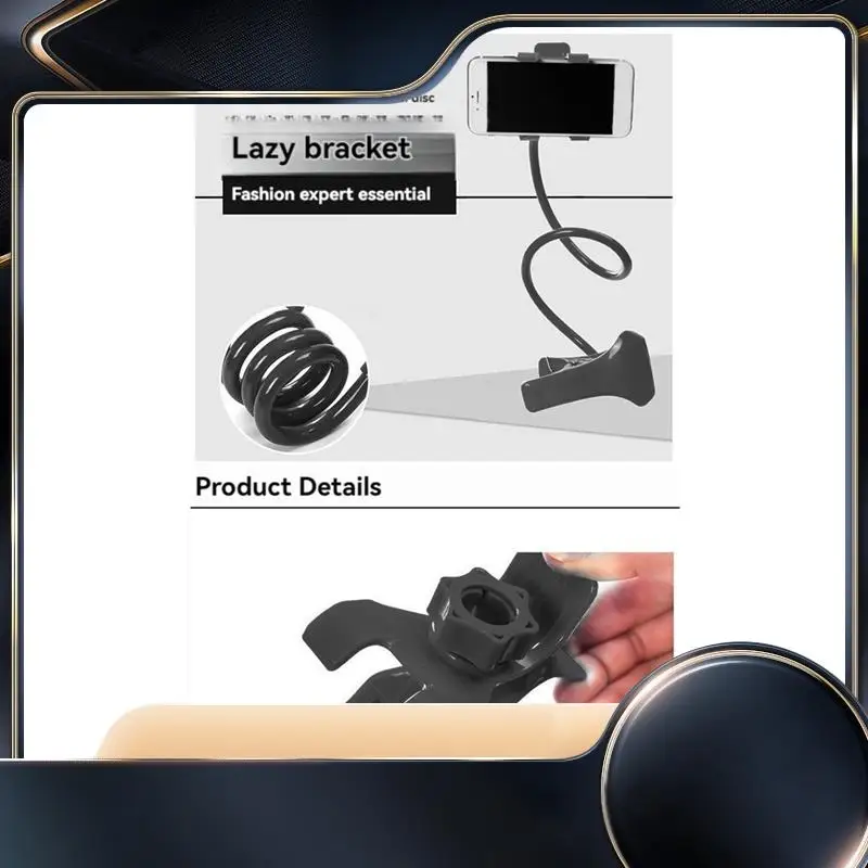 

Mobile Phone Holder Flexible Lazy Holder Adjustable Cell Phone Clip Home Bed Desktop Mount Bracket Phone Stand-N34R