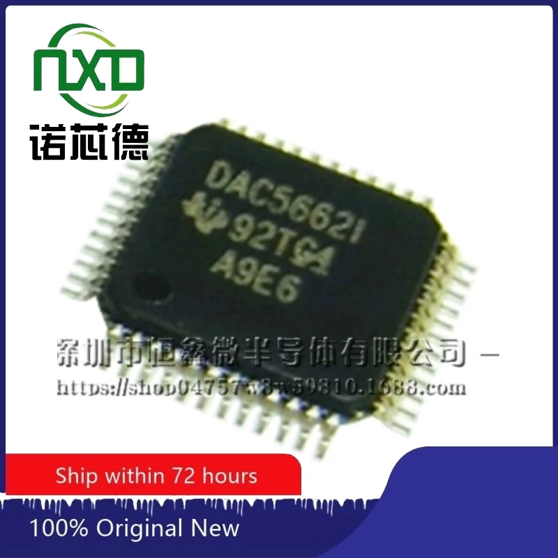 

5PCS/LOT DAC5662IPFBR DAC5662I QFP48 Audio decoder chip Brand new original