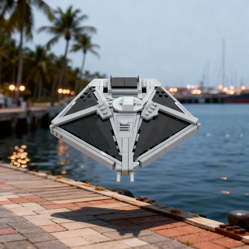

489pcs MOC Starship Collection TIE Reaper Star Battle Model Building Blocks Toy Gift Creative Display Collectible Desk Premium