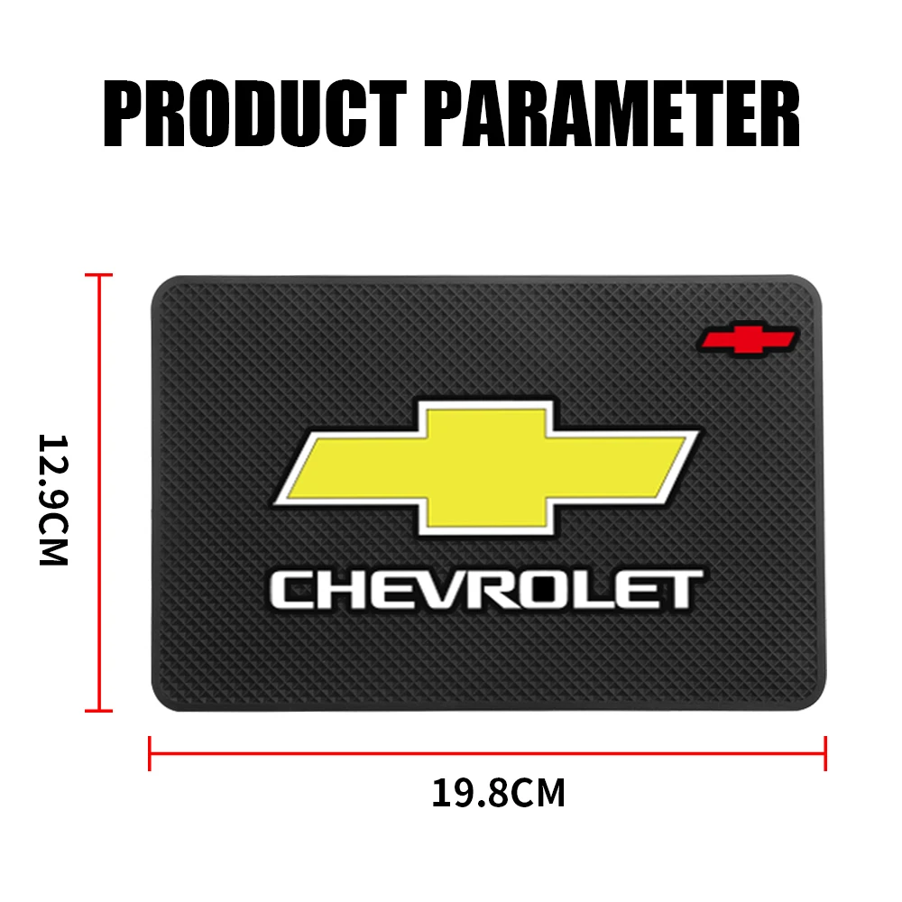 Car Anti-Slip Mat Sticky Pad Dashboard Car Interior Accessories For Chevrolet Colorado Cruze Spark Captiva Aveo Camaro Malibu