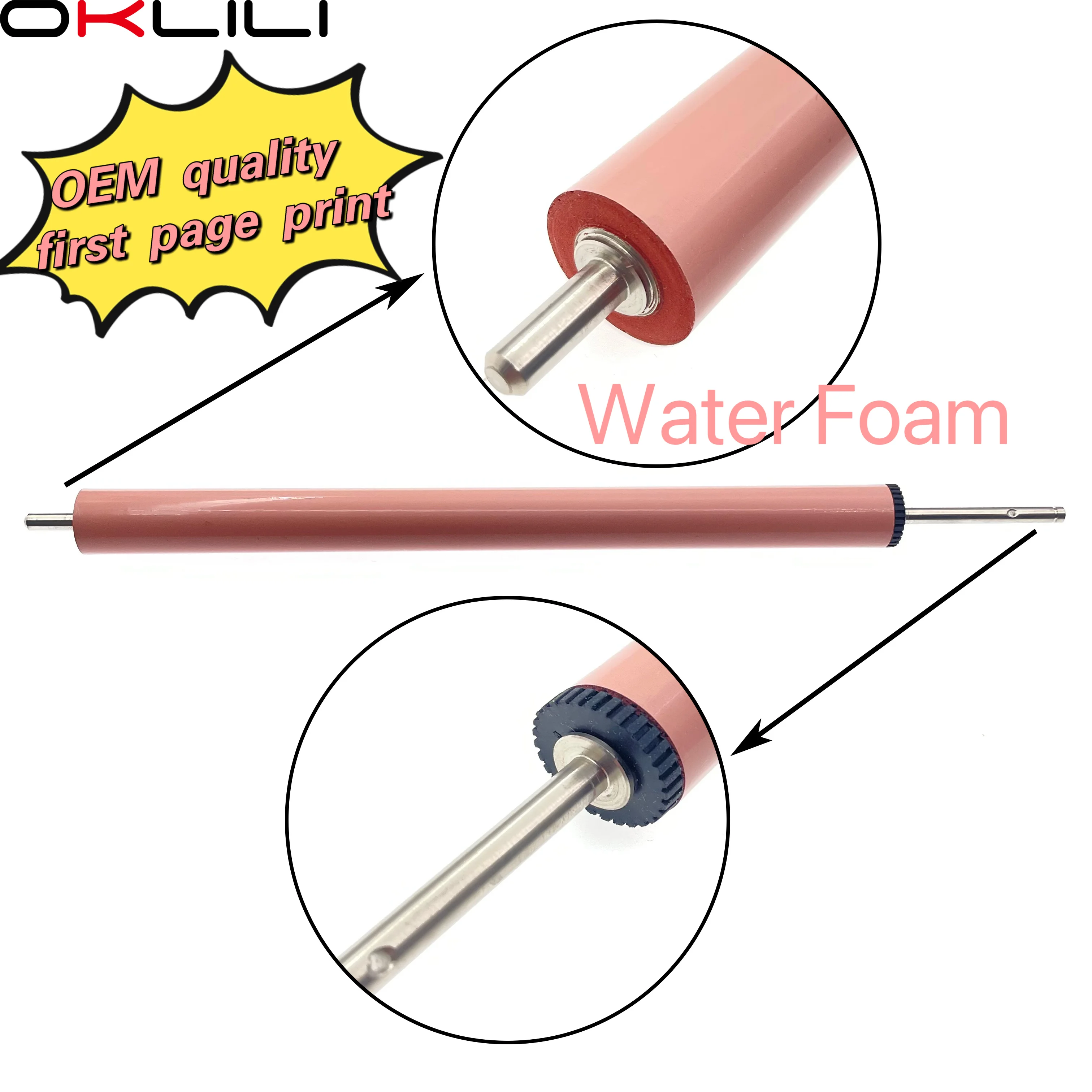 1PC* OKLILI OEM JAPAN Fuser Lower Sleeved Pressure Roller for HP M377 M477 M452 M454 M455 M479 M480 for Canon LBP654 MF731 MF733