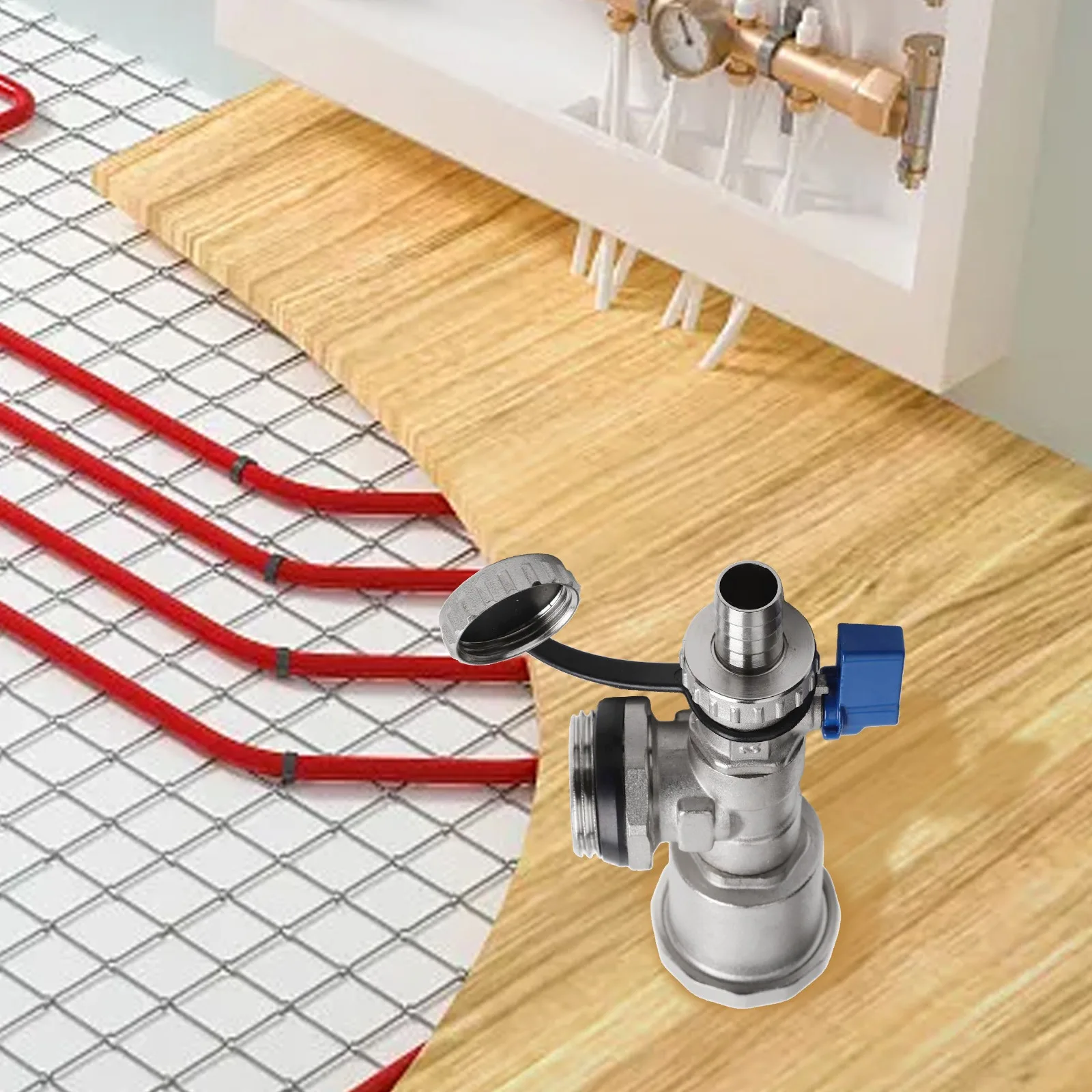 Brass Drain Taps For Maintenance Robust Construction Versatile Application G1 Threaded Connection High-Temperature Efficiency