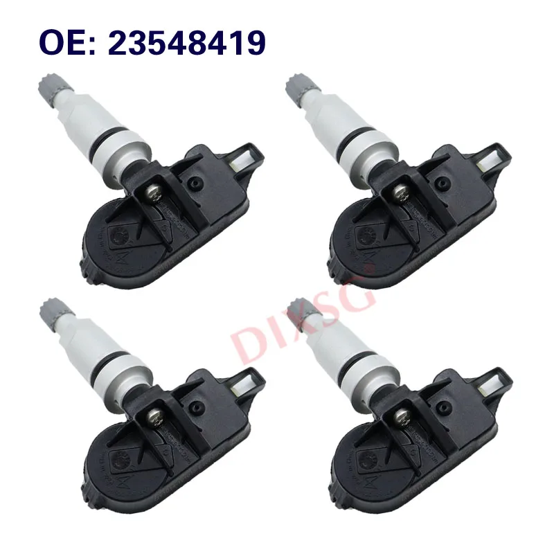 Sensore TPMS da 4 pezzi 23548419   Sensore pressione pneumatici per Baojun 310 510 360 Sensore TPMS