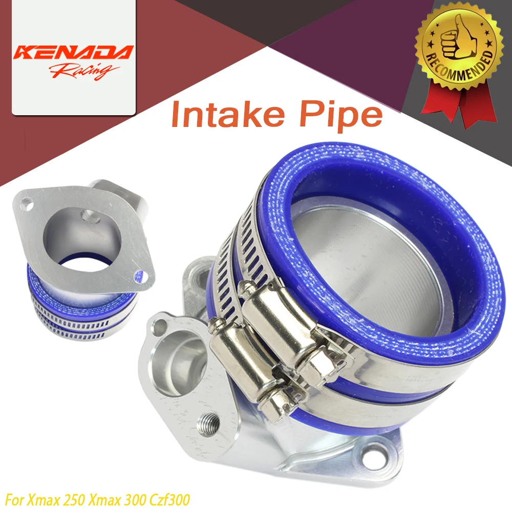 

Replacement Intake Pipe for Xmax 250 300 Aluminum Alloy Upgrade Part Improve Power