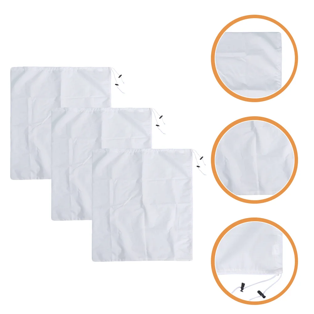 

3Pcs Plant Protecting Cover with Drawstring Strong Cold Proof Shrub Cover for Garden Trees Vegetables Extended Growth Period