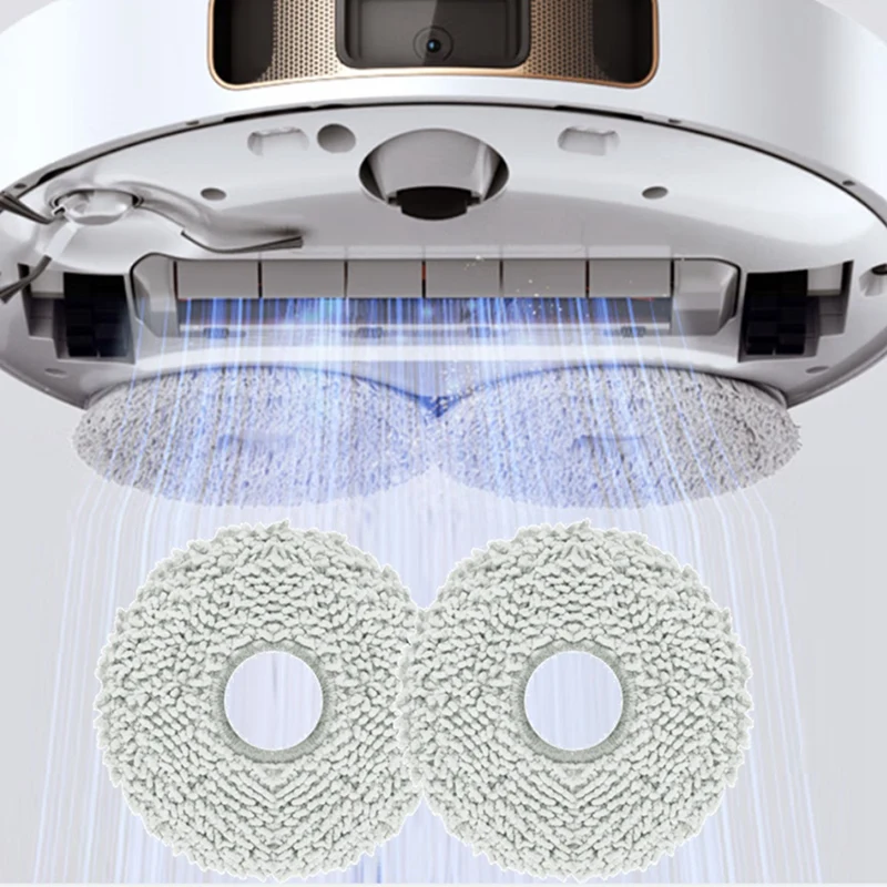 ممسحة قابلة للغسل لقماش شاو ميجيا ، M30 برو ، C107 مكنسة كهربائية روبوت ، قطعة ممسحة ، إكسسوارات بديلة ، 12 ~