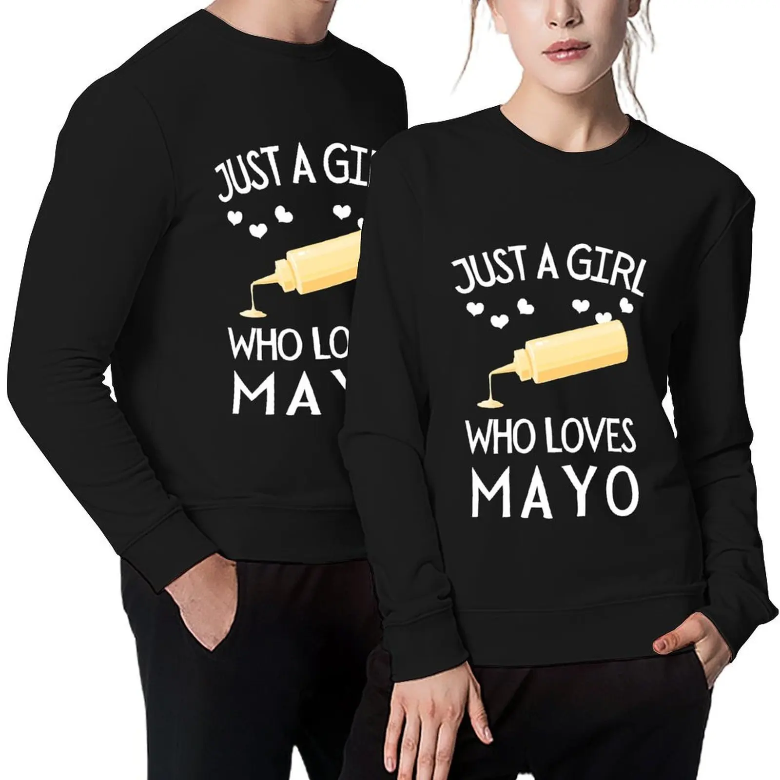 

Mayo Lover - Mayonnaise Pullover korean autumn clothes men's coat graphic t shirts men tracksuit anime sweatshirt