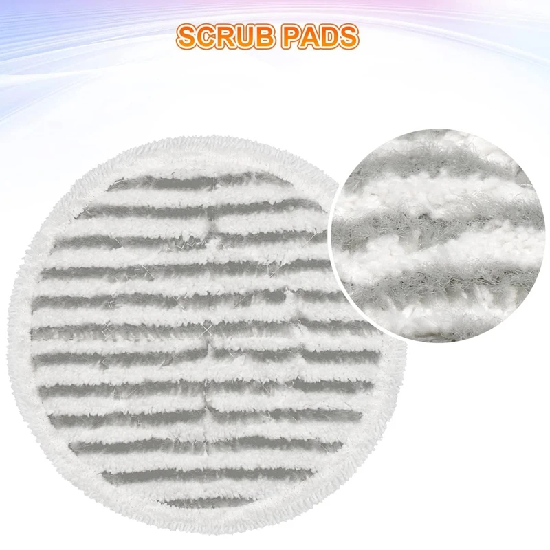 Almohadillas de mopa de vapor, piezas de repuesto para Shark S7000AMZ S7001 S7001TGT S7000 Series, microfibra, 6 paquetes