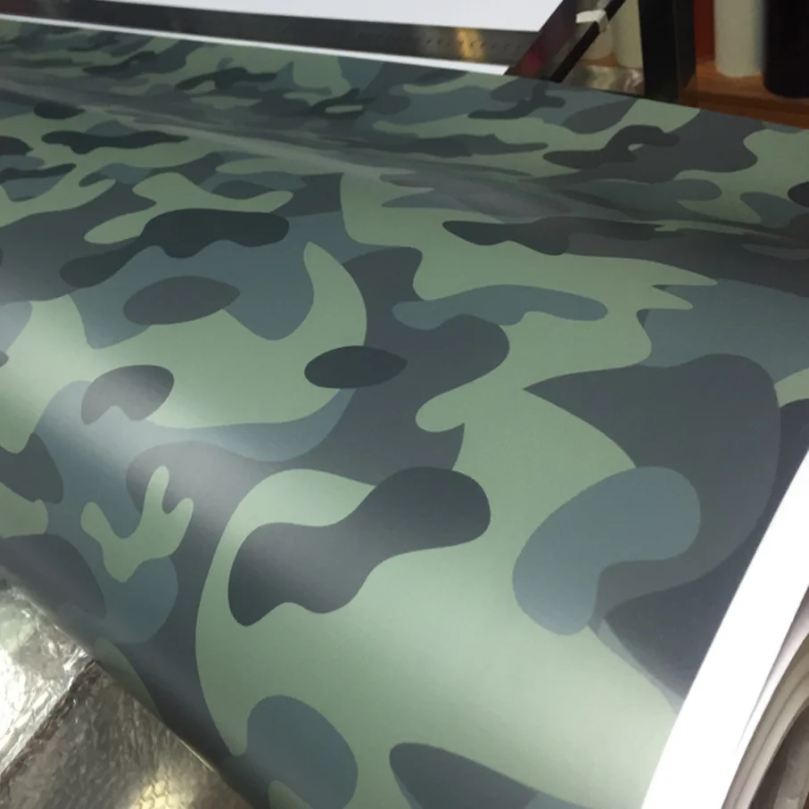 

30cm/58cm*152cm Premium Dark Green Camouflage Vinyl Wrap Film Auto Sticker Vinyls Film Camouflage Car Wrap for Car Wrapping