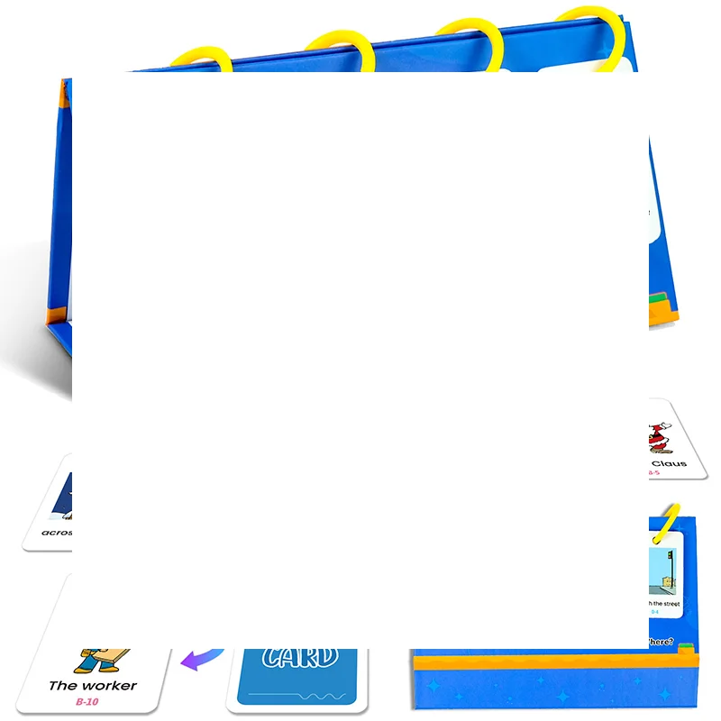 مجموعة تقويم مخطط الجيب لتعلم اللغة الإنجليزية للأطفال من 3 إلى 10 ألعاب ألغاز لبناء الجملة وألعاب الكلمات وبطاقات فلاش الصوتيات #1