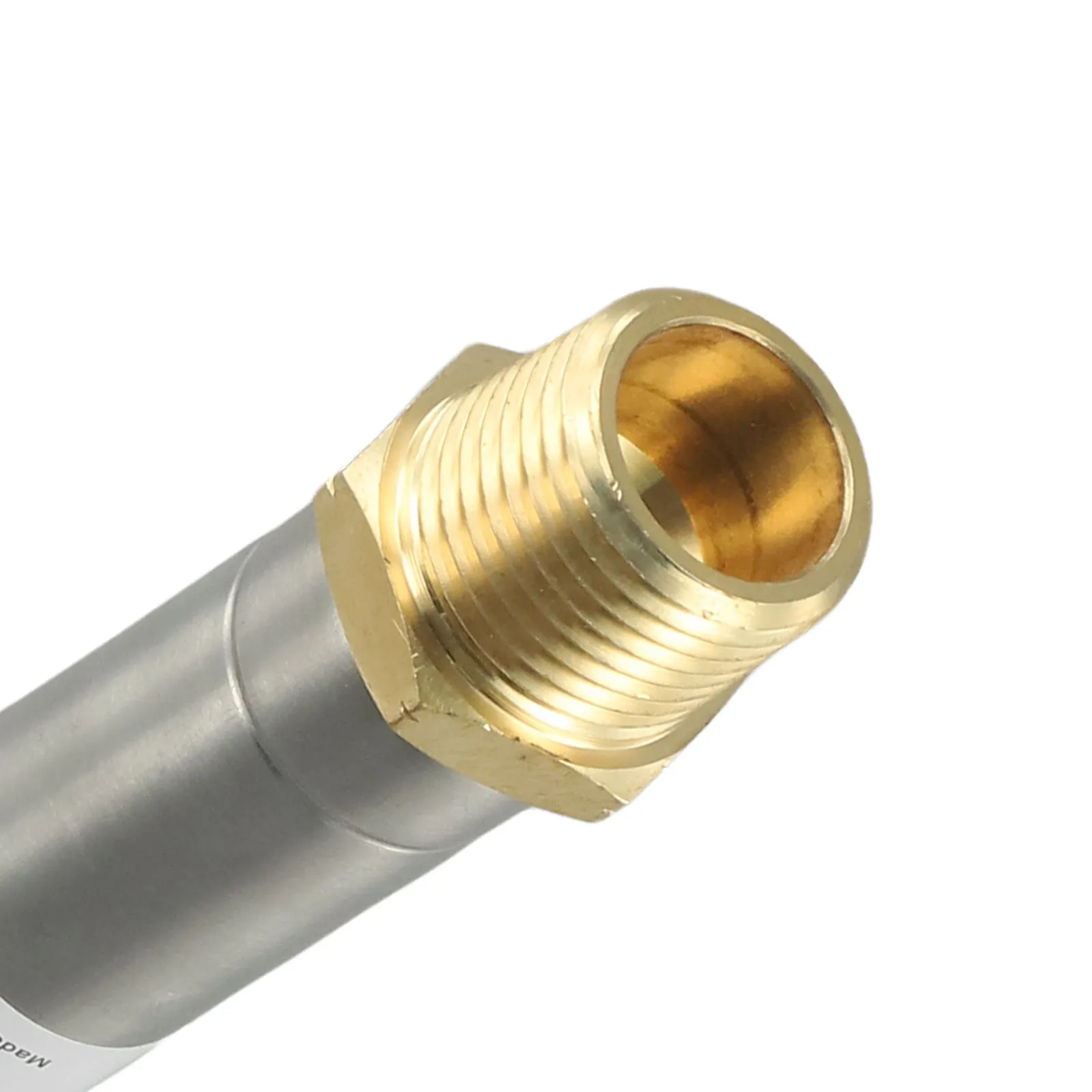 Stainless Steel Construction Miniature Water Hammer Arrestor with a Standard 1/2 Inch NPT Connection for Home Use