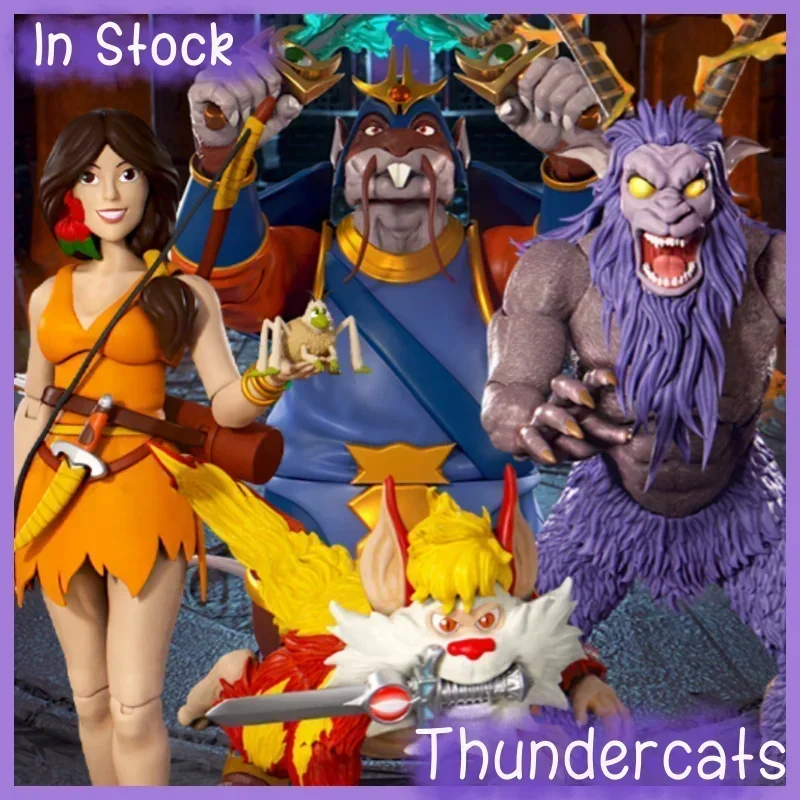 [in Stock] Super7 Thundercats Tcw7 Vera Monster Cat Sniff Sheep Demon Mongo Mouse Leader Latao 1/12 Movable Doll Model Toy Gift