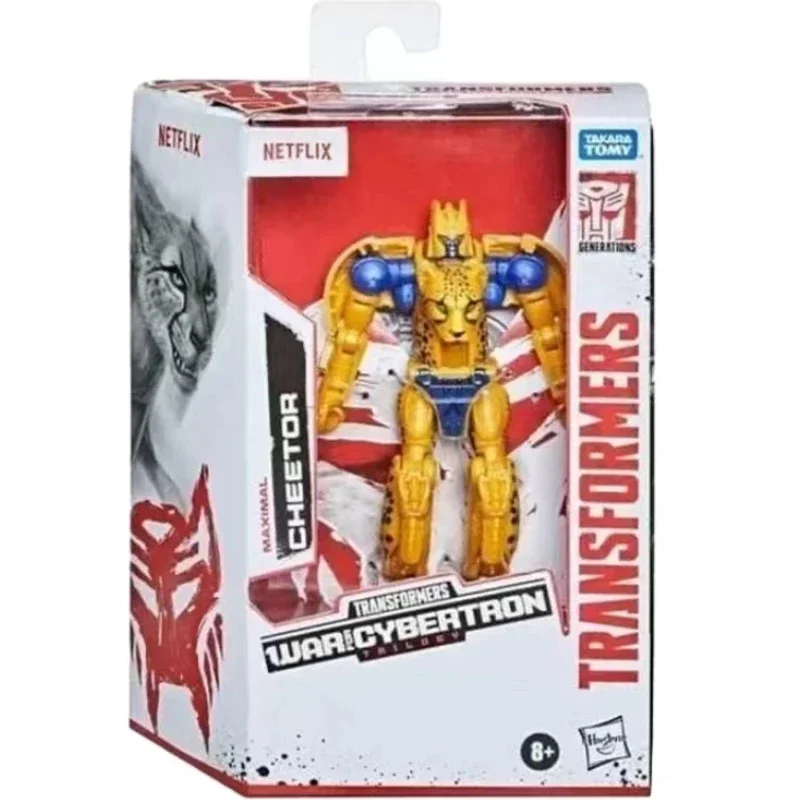 Transformers Toys War for CybertronNetflix Limited Cheetor, Robot de acción, juguetes, figuras de acción, regalos, pasatiempos