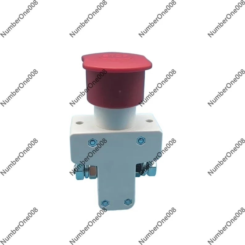 

ED100 Emergency Stop Switch, 48V 100A Push Button Kill Switch for Electric Pallet Truck Forklift, Industrial Safety Disconnect