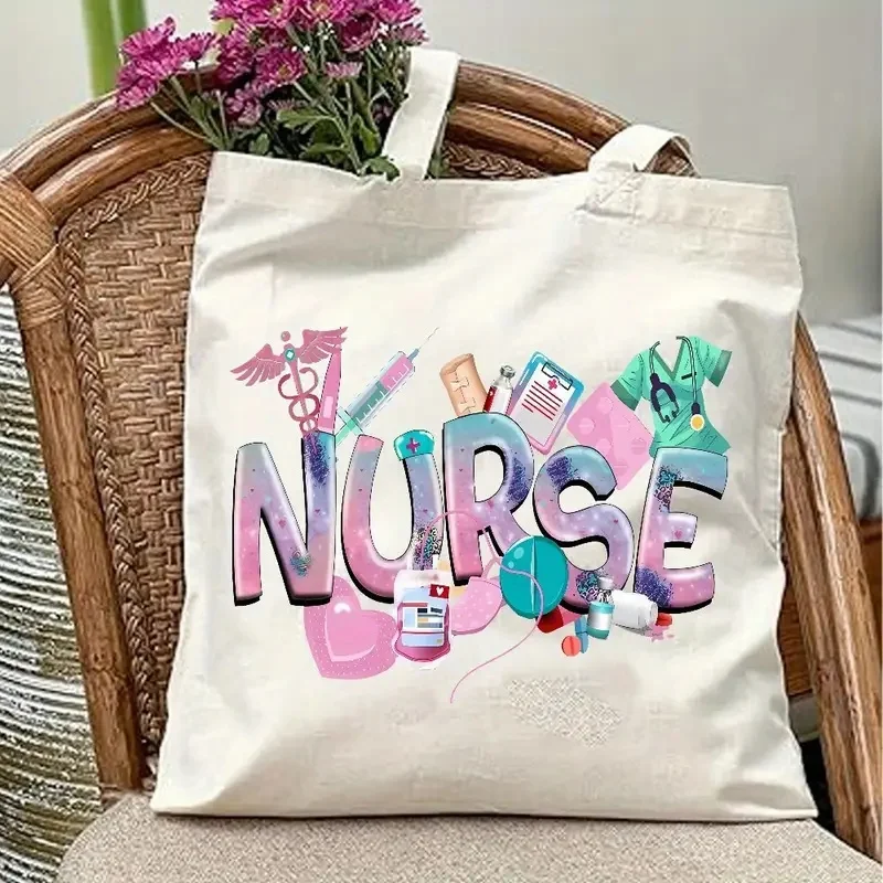 

Spring Wildflowers Coffee Cups Print Canvas Tote Bag Cosmetic Bag Large Shopping Bags Makeup Bag Shoulder Handbag Girl Handbags