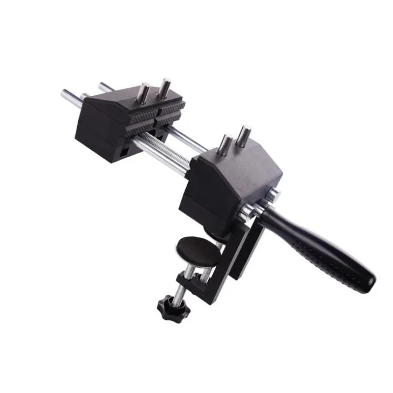 120mm wide jaw rotating base, suitable for irregular shapes - multi angle woodworking workbench visual heavy-duty G-type light