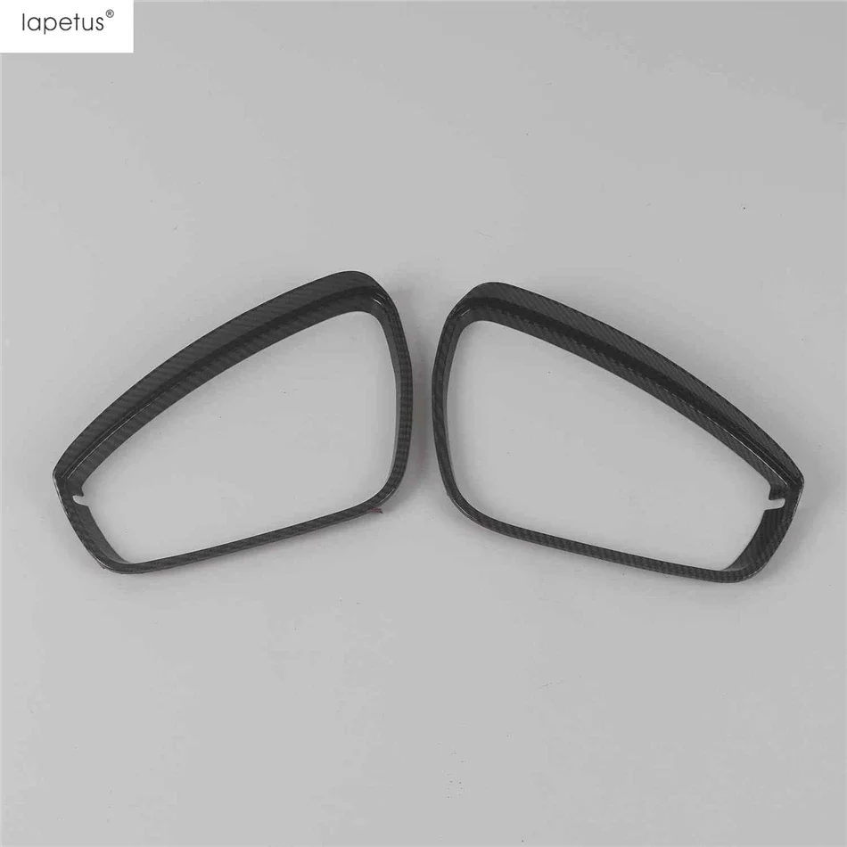 

Rearview Mirror Cap Shell Rain Shade Eyebrow Frame Cover Trim For VW Volkswagen ID.4 ID.6 2021 - 2025 Chrome / Black Accessories