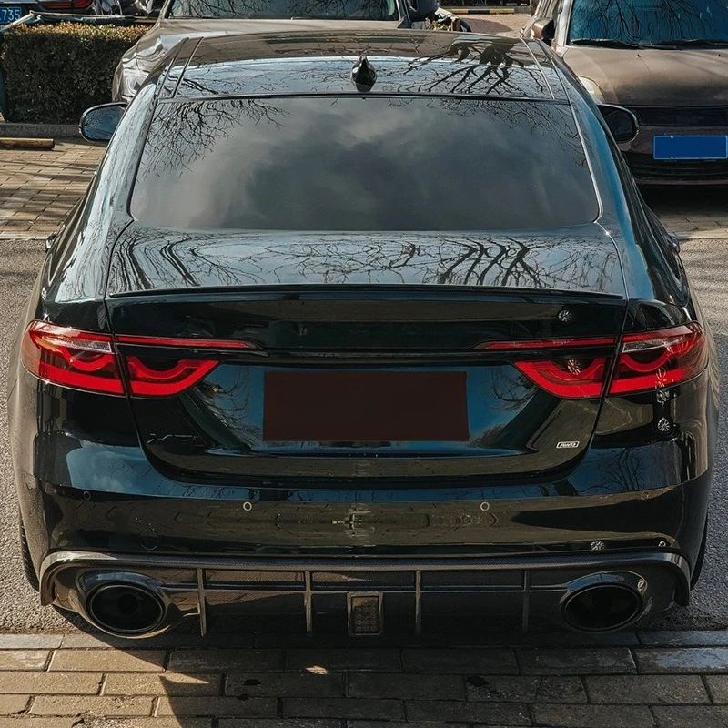 

Suitable For 2016-2023 Jaguar XFL Modified Carbon Fiber Compression Tail Fixed Wind Wing Car Appearance Accessories