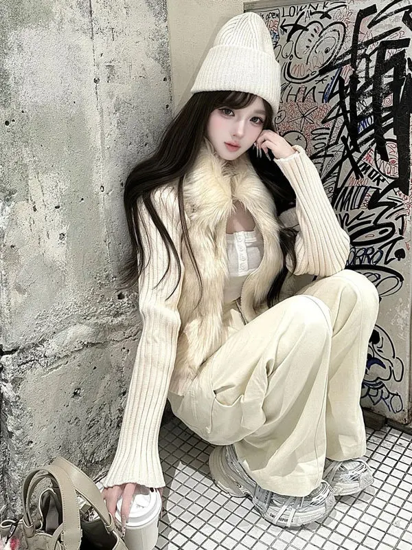 

Korean Sle Slim Fit ort Knit Sweater Faionable Casual Long Sve Cardigan Women's Premium Quali Soft Medium Thi