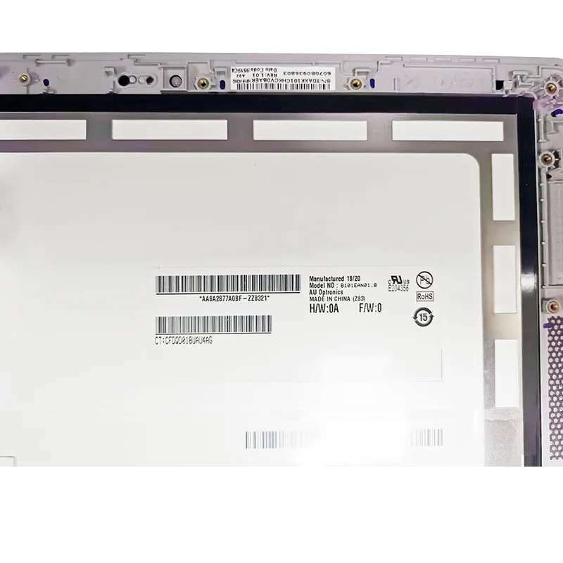 Imagem -03 - para hp x2 10-p 210 g2 g1 Display Lcd Tela de Toque Digitador Assembléia B101ean01.8 Tv101vnm-np1 Novo