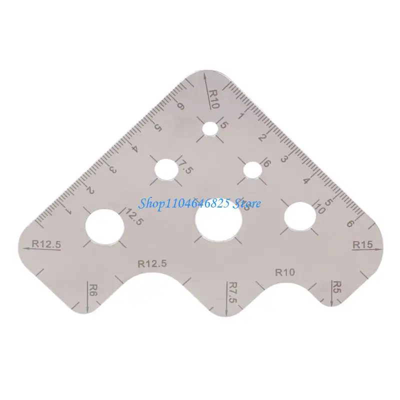 

Инструмент для резки шаблона круга для рисования, черчения, ремесленного проекта, резки кожи