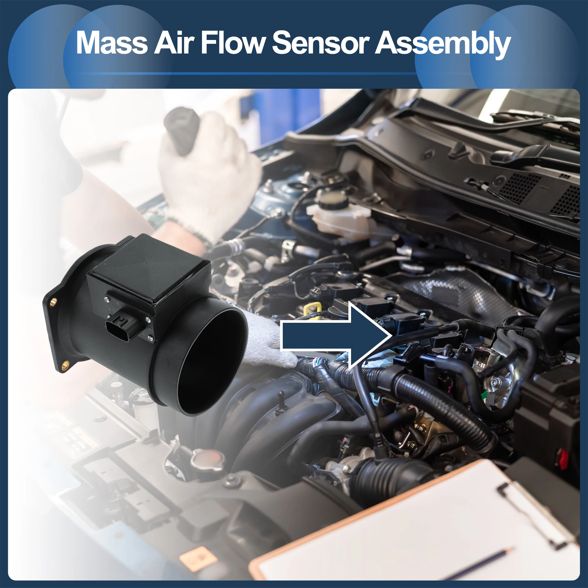 UXCELL Mass Air Flow Sensor Assembly No.A36612R71 for Subaru Forester 2003-2025