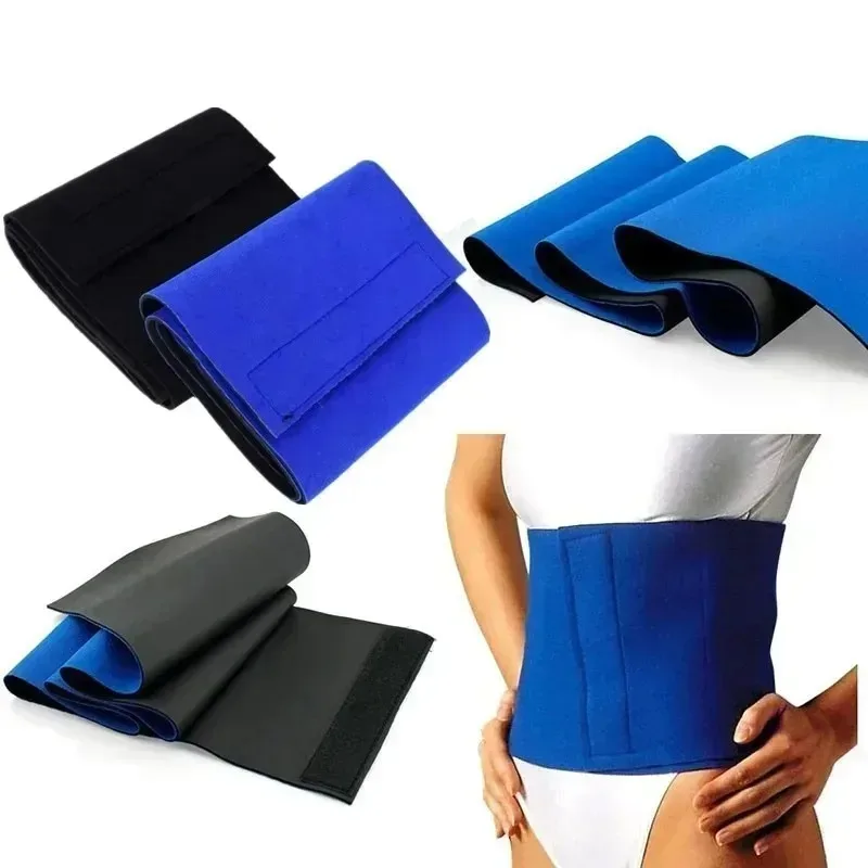 

Men Women Abdomen Reducer Body Shaper Gym Fitness Sweat Trimmer Belt Waist Trainer Belly Slimming Shapewear Corset
