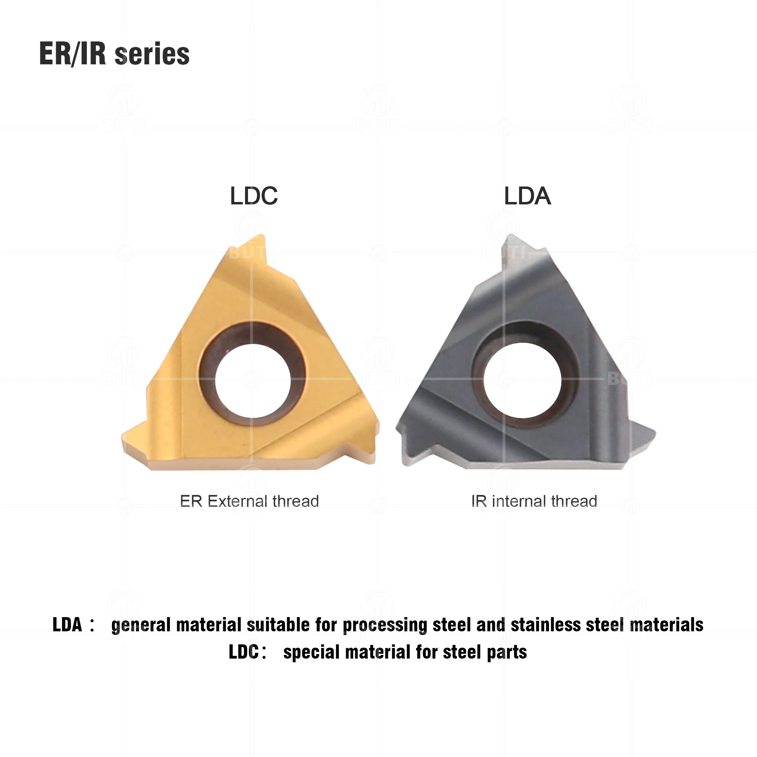 DESKAR 100% Original 16ER 16IR 8W 9W 10W 11W 12W 14W 16W 18W 19W 20W 24W LDA LDC Threading Inserts CNC Lathe Cutter Cutting Tool