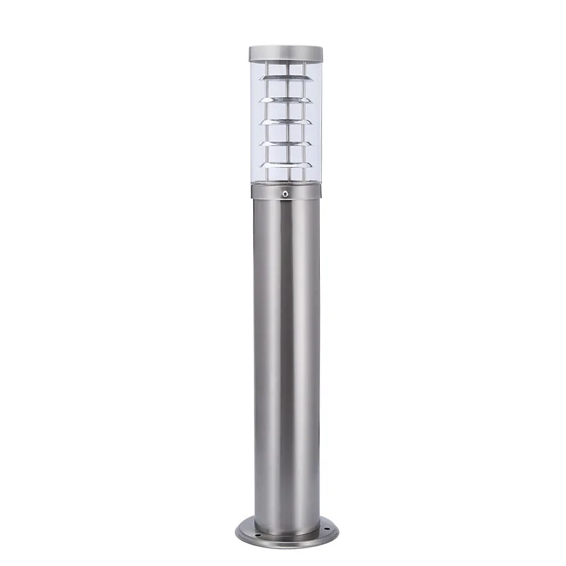 Outdoor Waterproof Lawn Lamp Villa Courtyard Road Lighting Stainless Street Post Decorative Bollard Scenic Area Garden Light