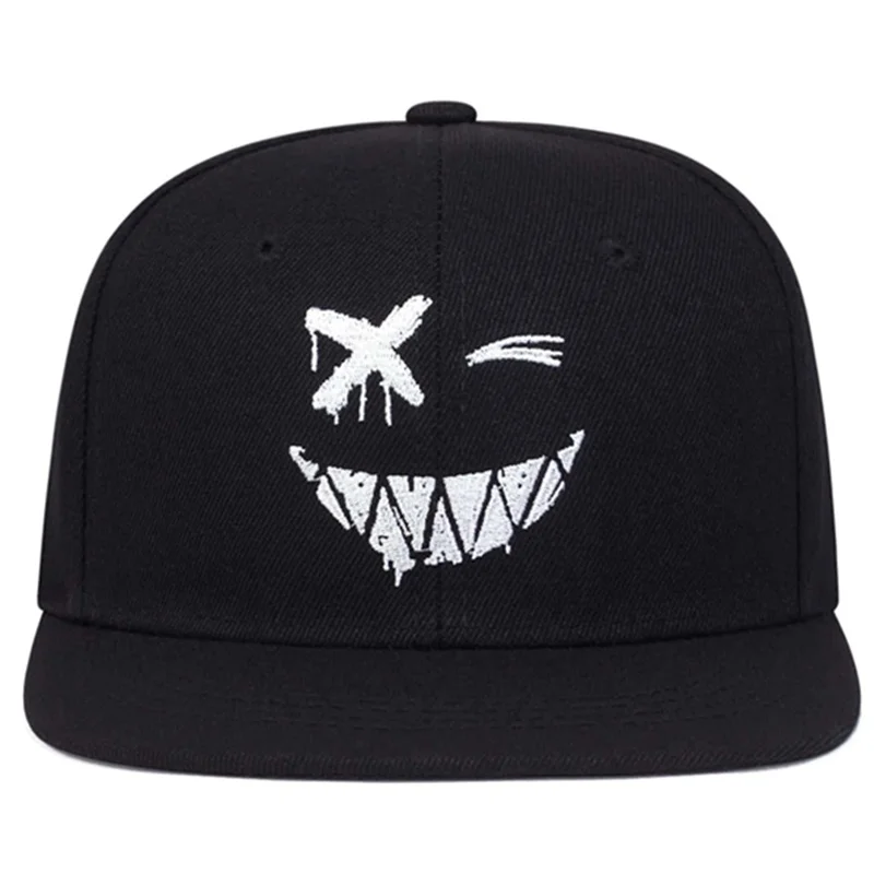 Czapka męska Hip Hop spersonalizowana haftowana czapka z daszkiem regulowana bawełniana czapka typu snapback wiosna lato na zewnątrz kapelusz