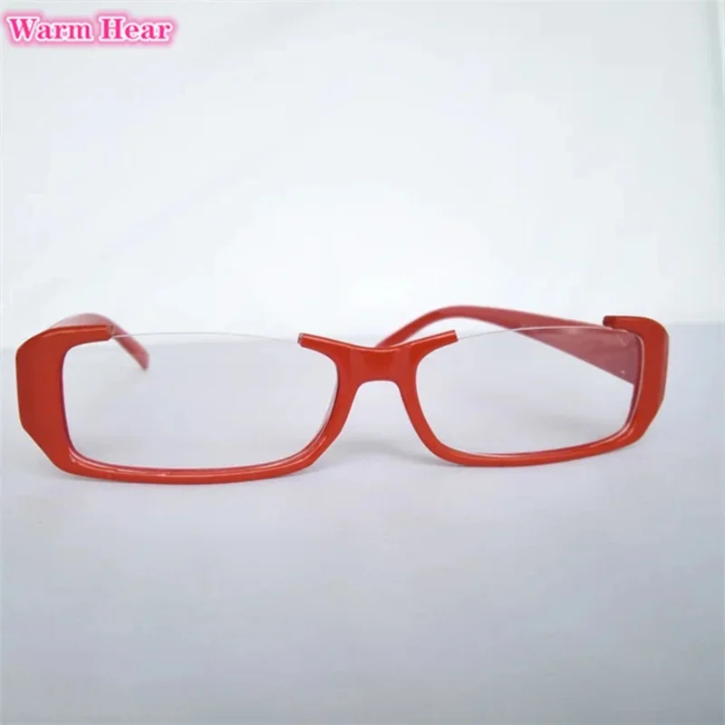 Info-Chan Wig Games Yandere Info Chan Short Red Cosplay Wig With Glasses Heat Resistant Hair Cosplay Wigs + a wig cap