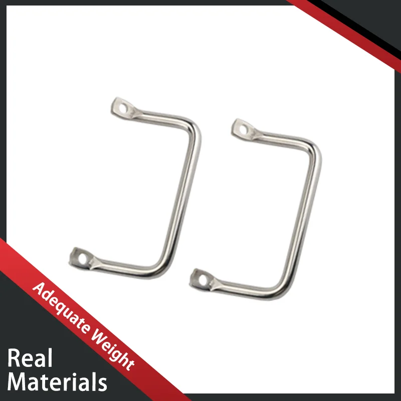 جولة الصلب الانحناء زاوية شقة رئيس مقبض الصناعية قطري دليل الأدوات المعدات 304 الفولاذ المقاوم للصدأ #2