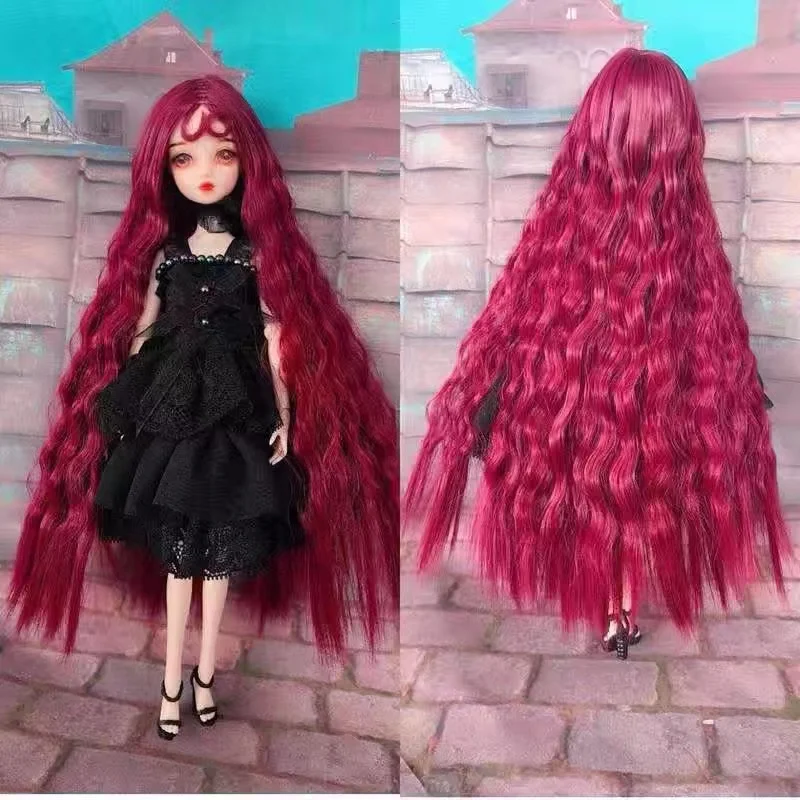 25 Styles 11cm Wigs Accessories Wig High-temperature Silk Wig for 11cm To 12cm Head Circumference Suitable No Doll