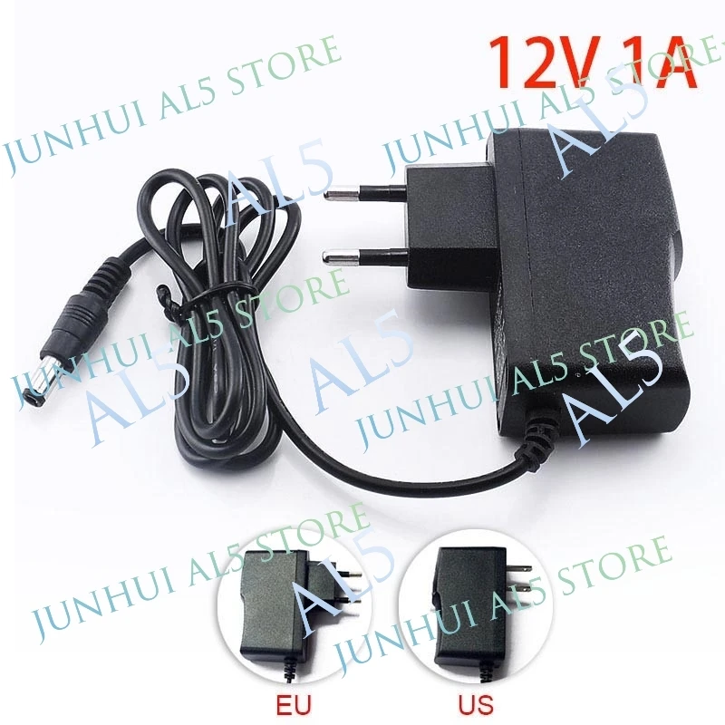 12V 1A 1000mA 100-240V AC to DC Power Adapter Supply Charger Charging Adapter for CCTV Camera LED Strip Light US/EU/AU Plug B5