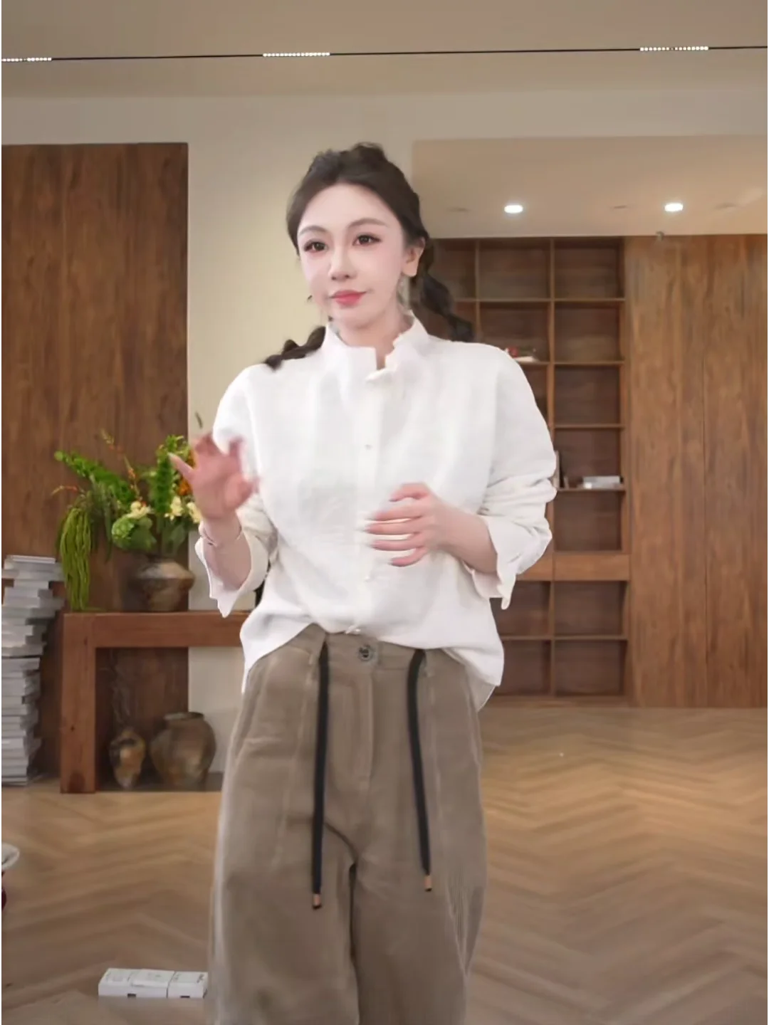 

Женская утепленная куртка Huiyue из шерсти с вышитым цветочным узором, осенне-зимняя, повседневная, дышащая, с длинными рукавами